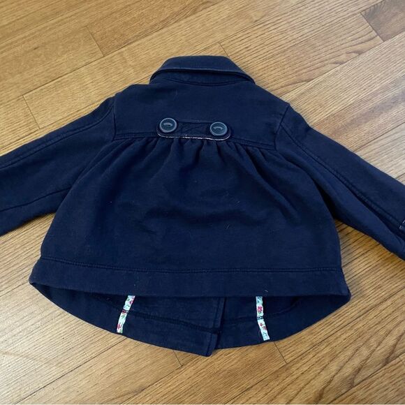 Baby GAP Y2k Vintage Navy Kids Peacoat 12-18 months dark blue great condition - Picture 4 of 4
